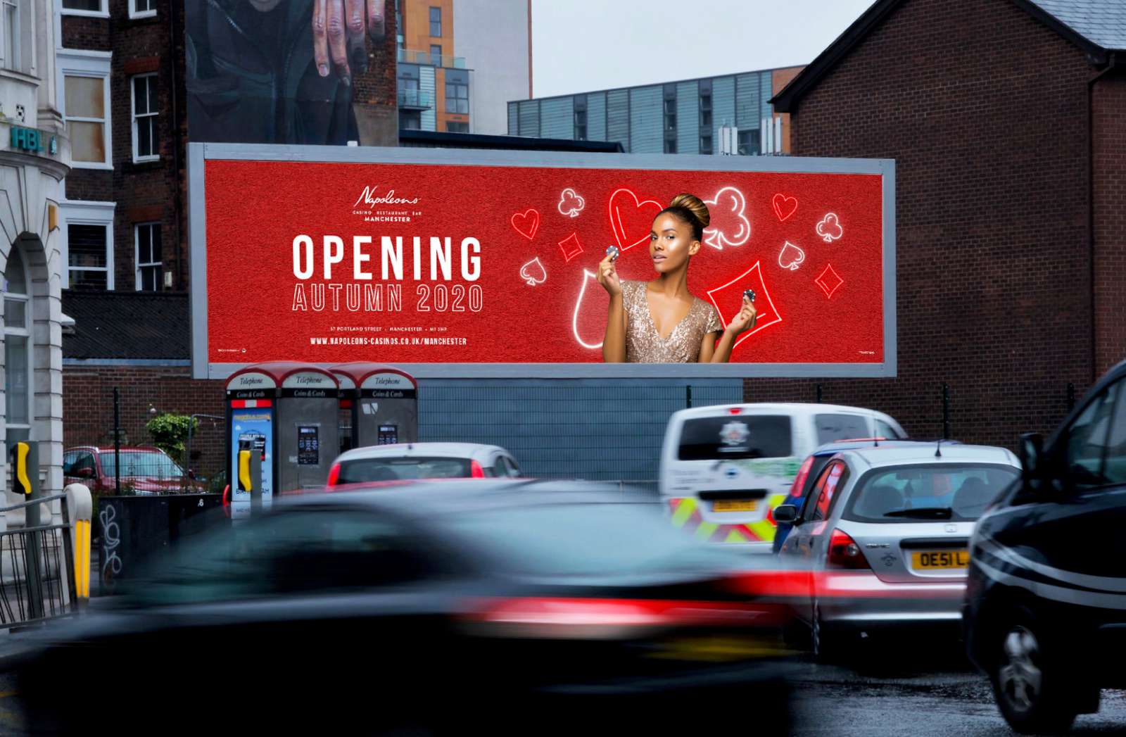 Napoleons Casino Manchester Launch Campaign - Fenti Marketing