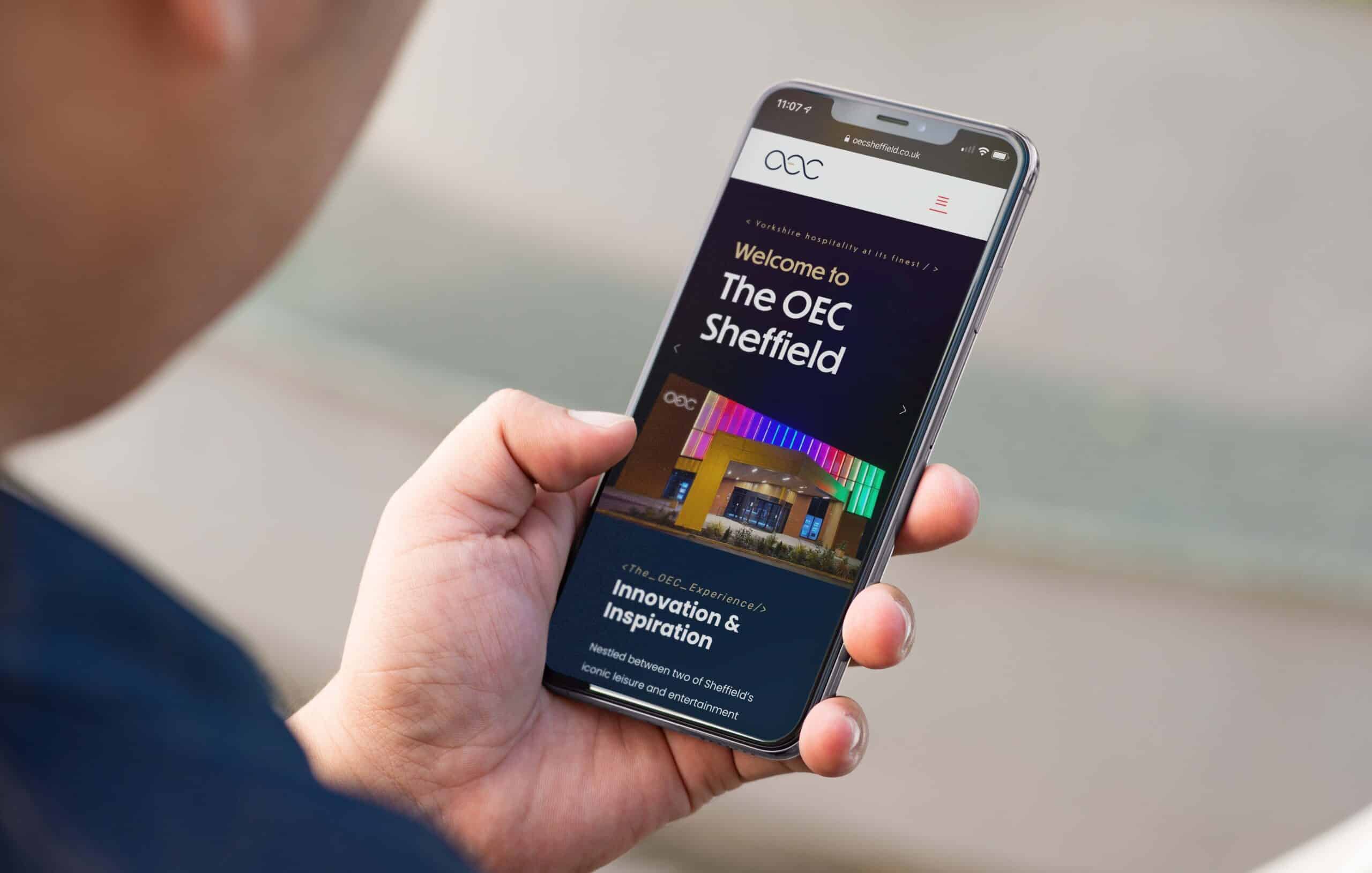 OEC Sheffield Website Design - Fenti Marketing