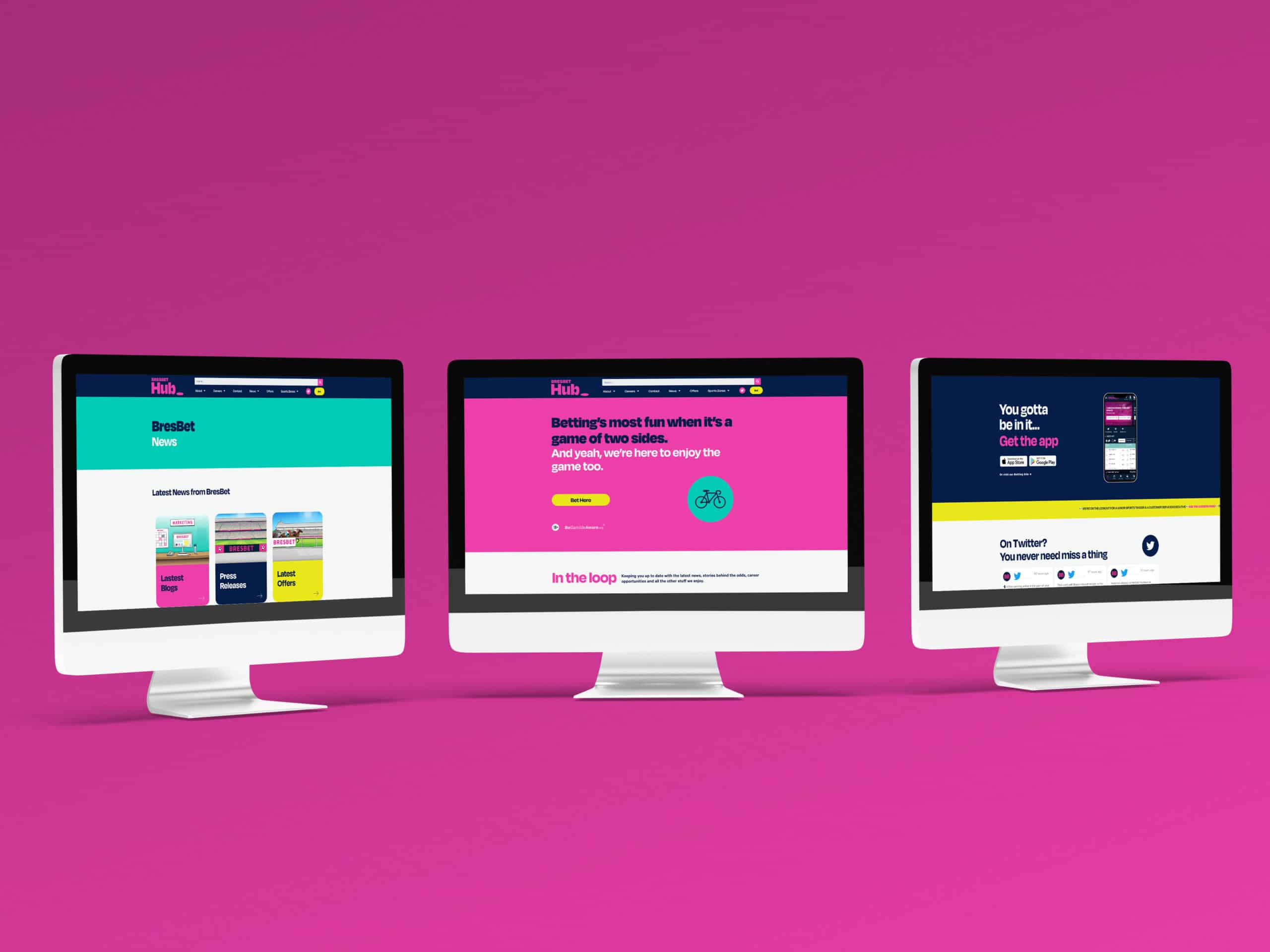 Bresbet Hub Website Design - Fenti Marketing