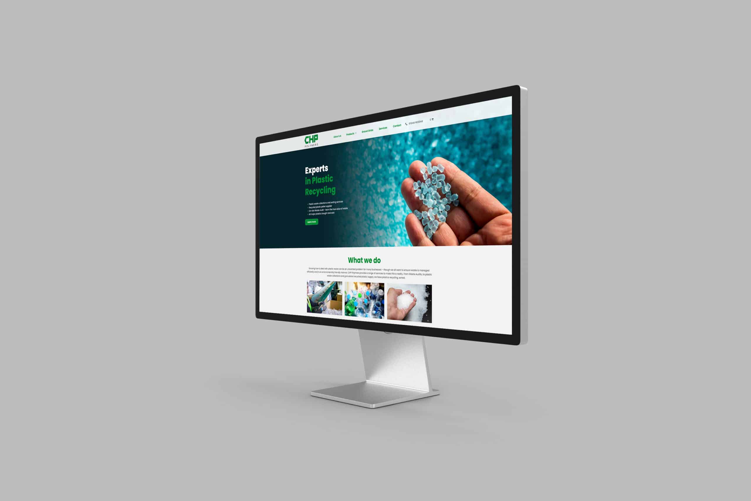 CHP Polymers Website Design - Fenti Marketing