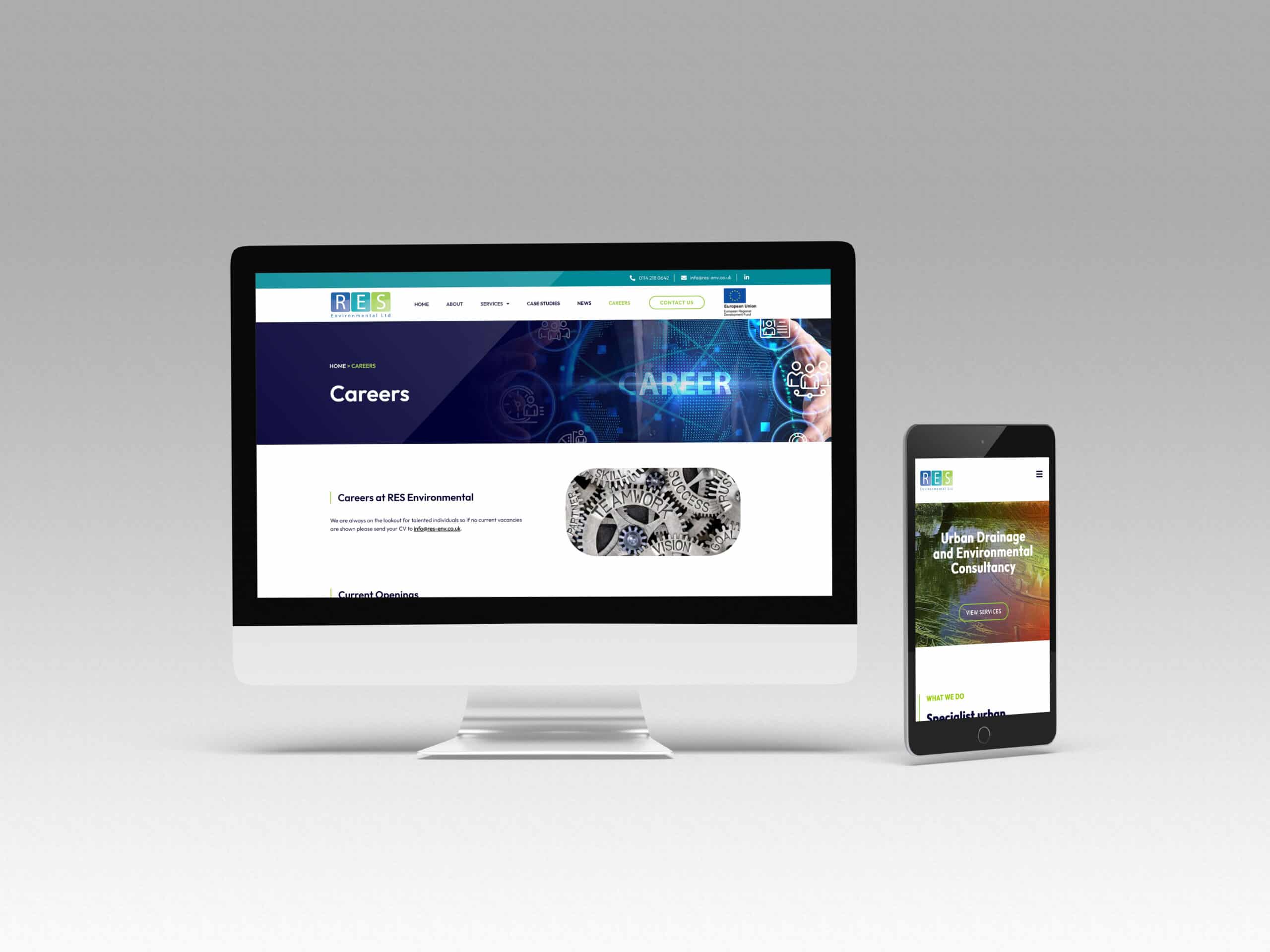 RES Environmental Website Design - Fenti Marketing