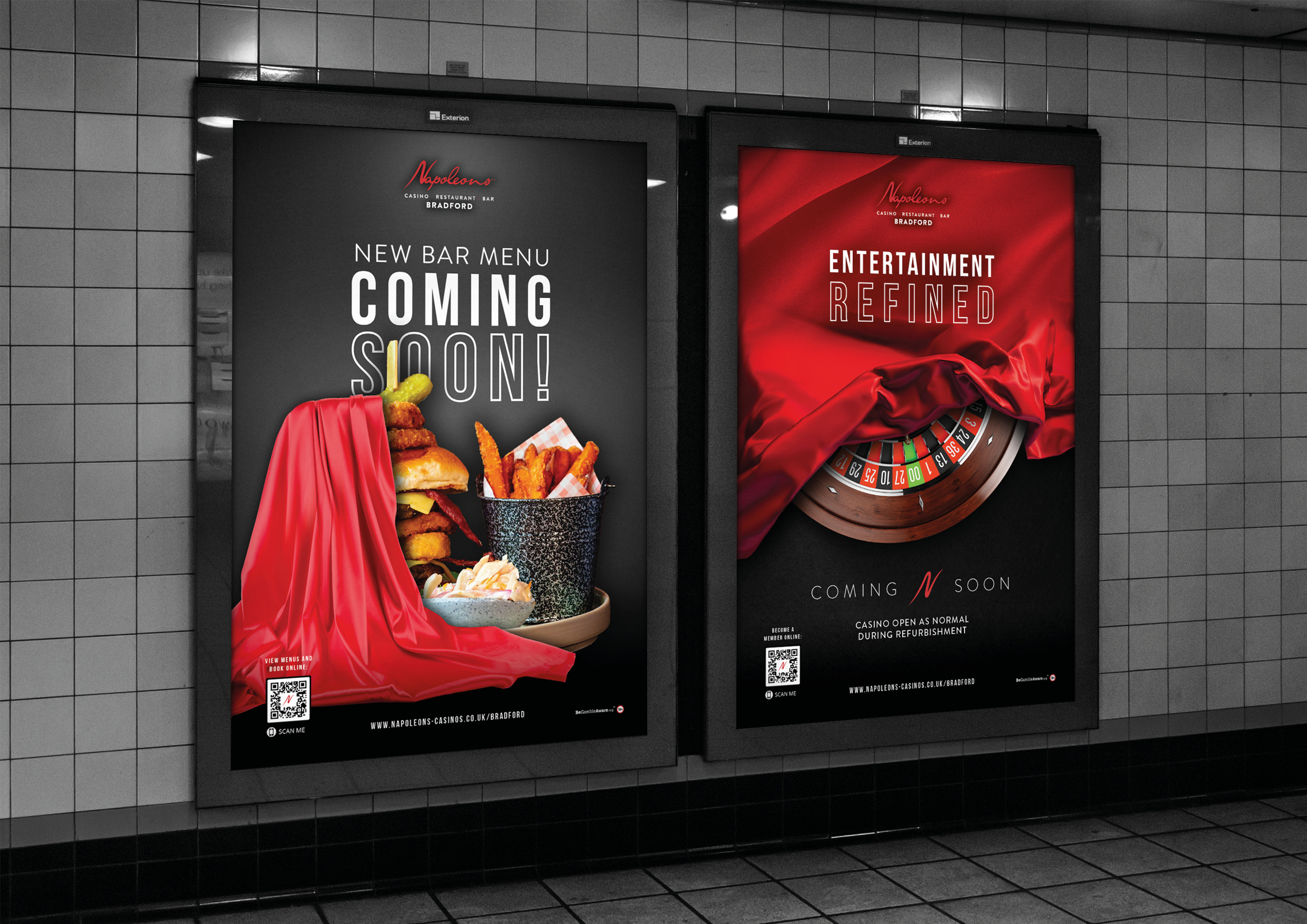 Napoleons Casino and Restaurant, Bradford, Re-Launch Campaign - Fenti Marketing