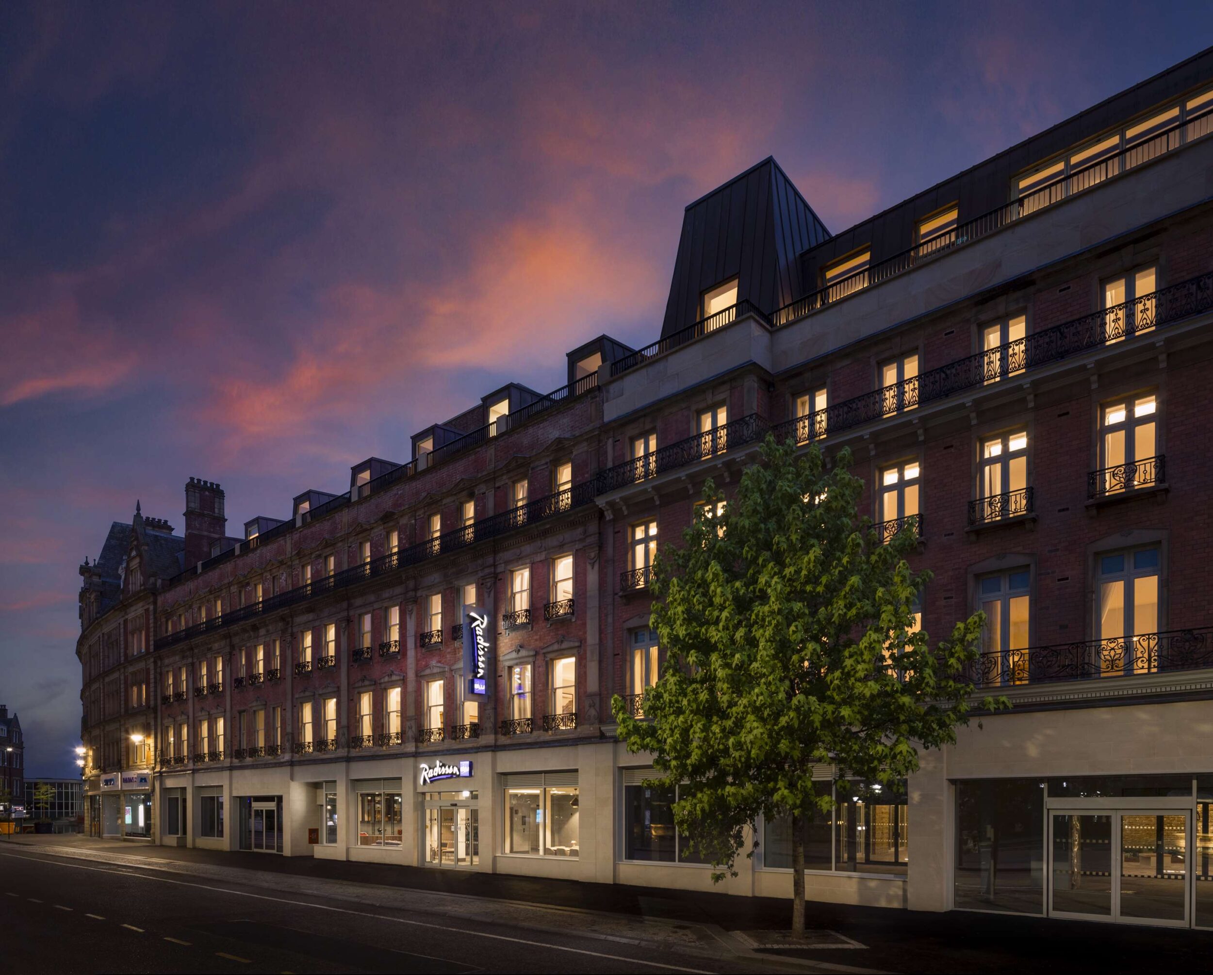 Launch Support and Social Media Strategy for Radisson Blu Sheffield - Fenti Marketing