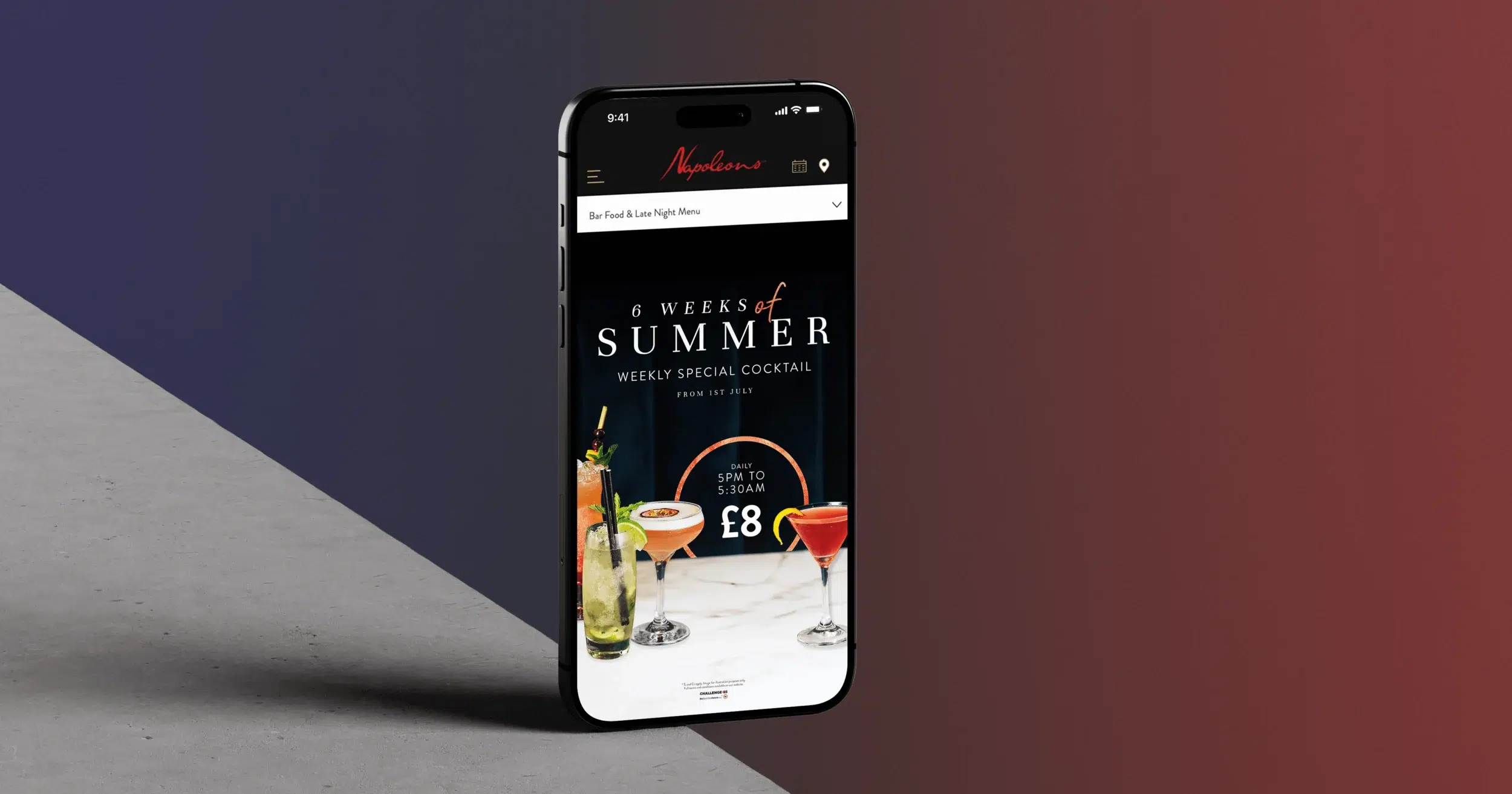 Digital transformation for Napoleons Leeds following their spectacular refurbishment - Fenti Marketing