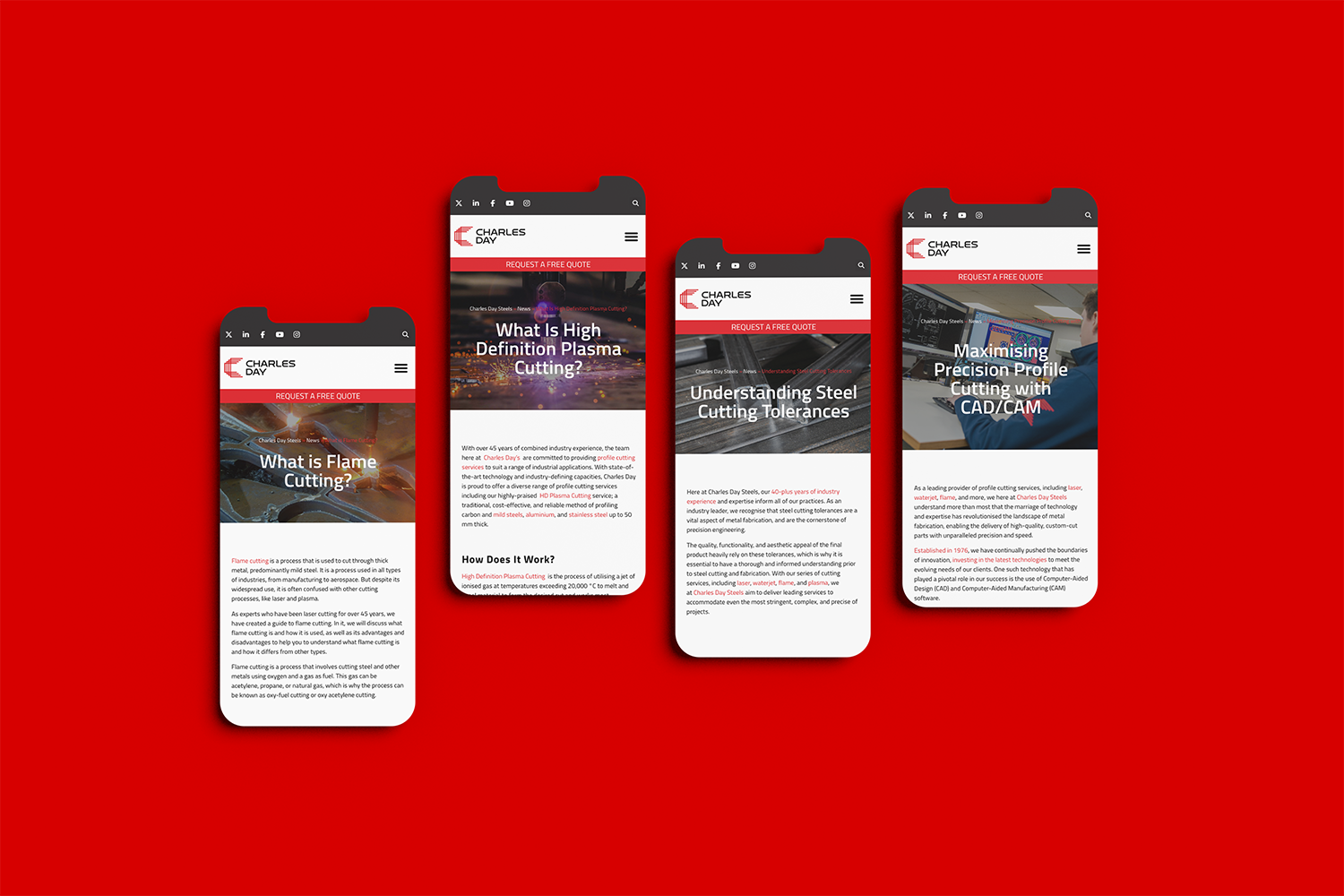 Content that converts: the success of Charles Day Steels' SEO copywriting campaign - Fenti Marketing