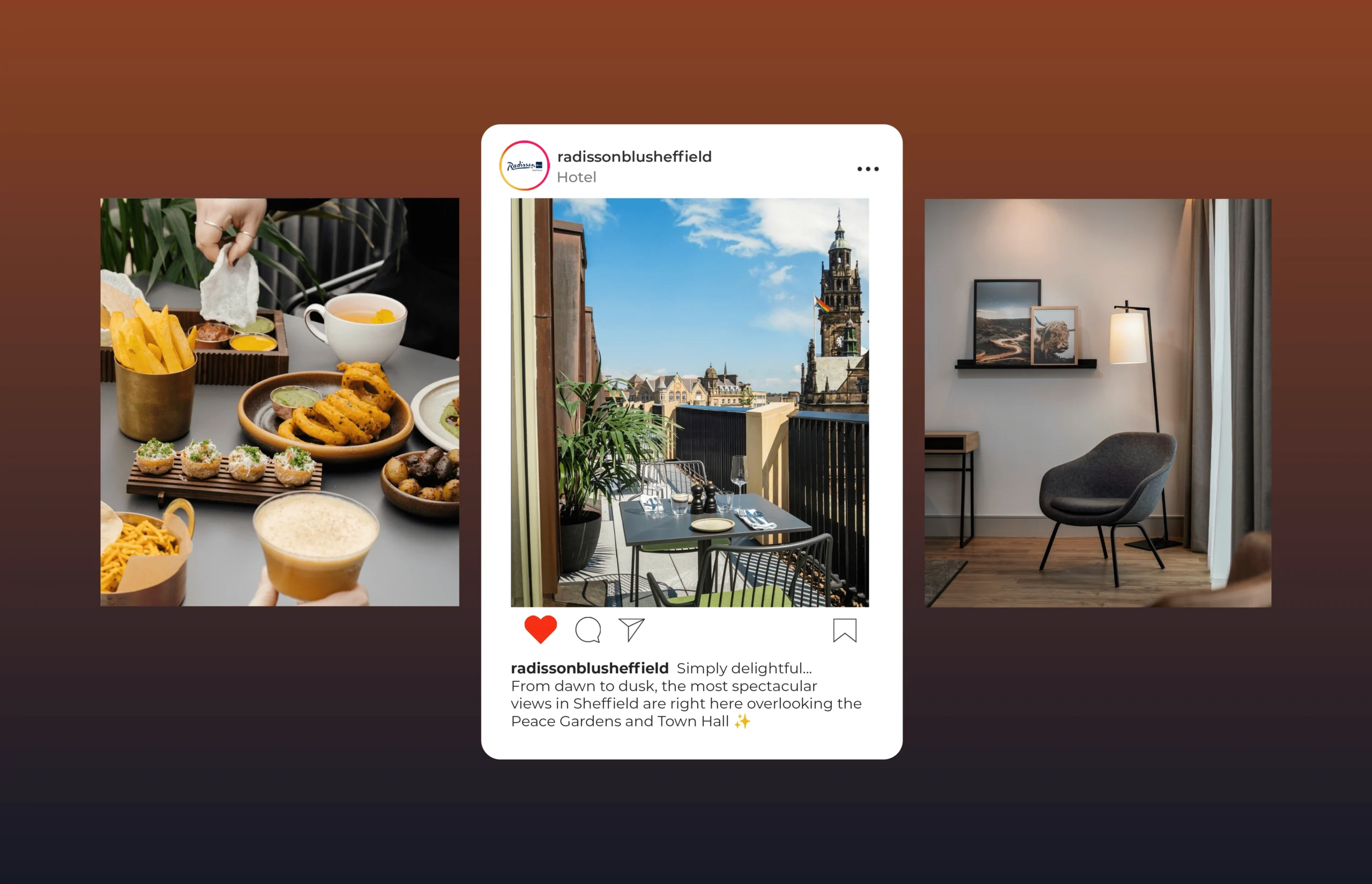 Launch support and social media strategy for Radisson Blu Sheffield - Fenti Marketing