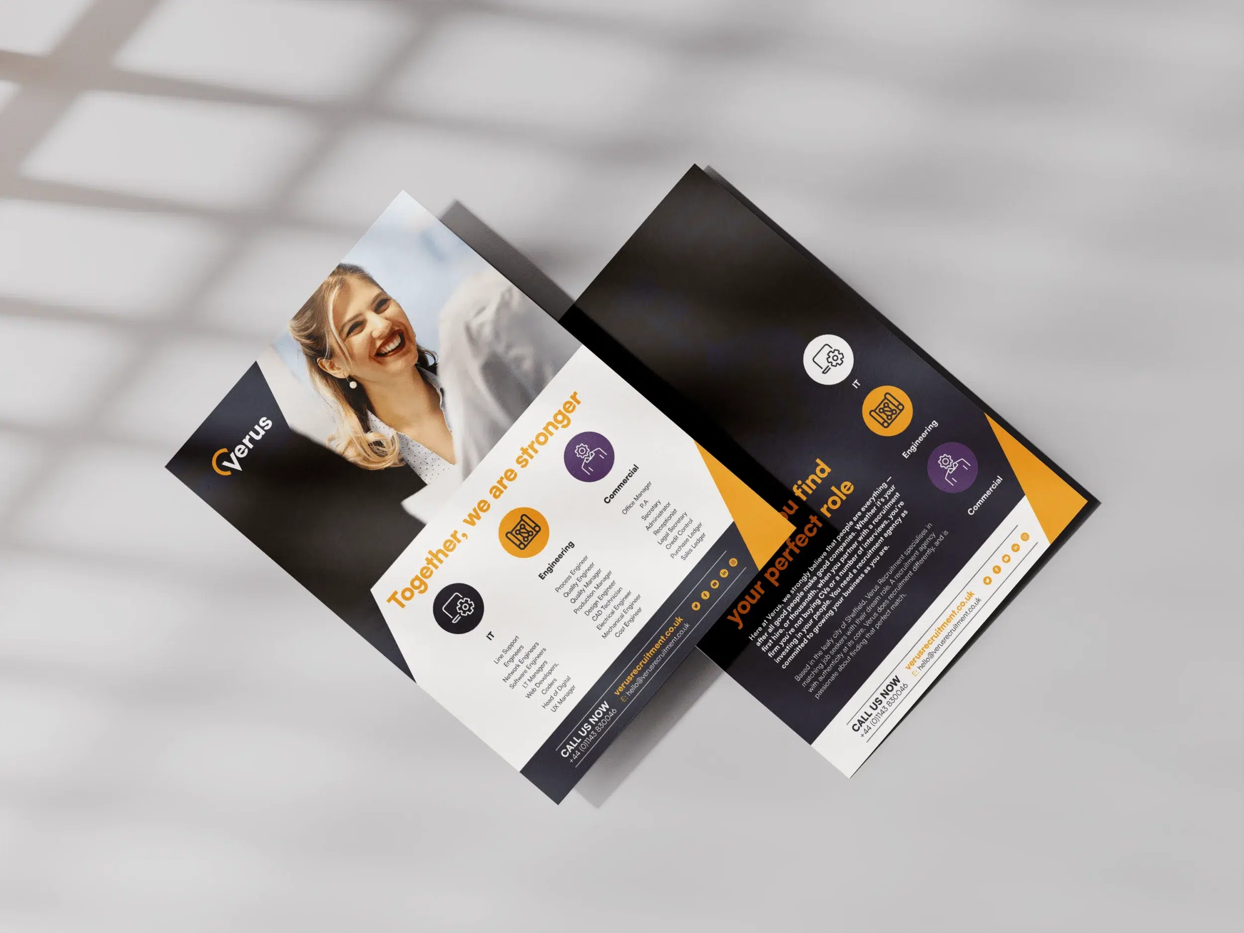 Strength in branding: Verus Recruitment's new gladiator-inspired identity - Fenti Marketing