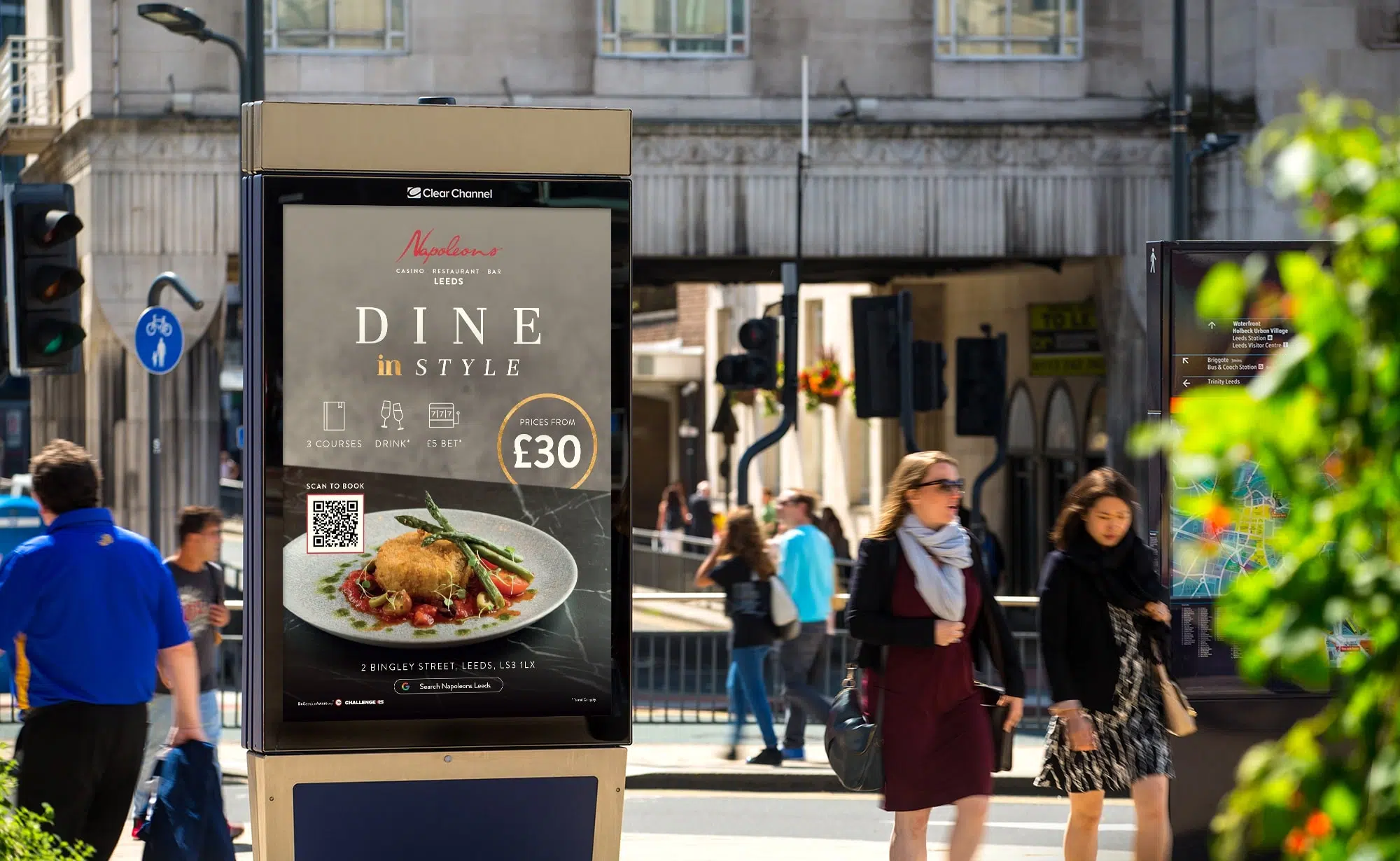 Digital transformation for Napoleons Leeds following their spectacular refurbishment - Fenti Marketing
