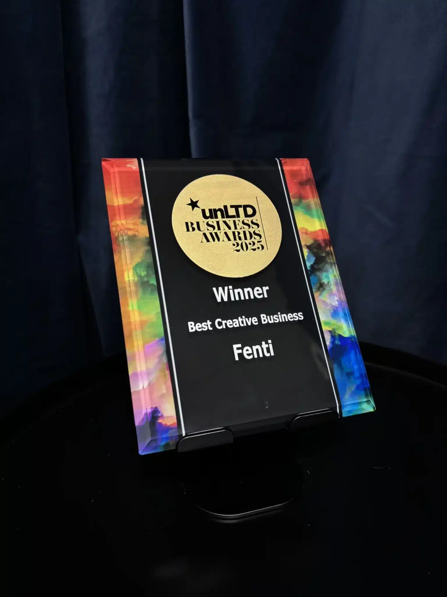 We won! Fenti named Creative Business of the Year at the UNLTD Business Awards 2025 - Fenti Marketing
