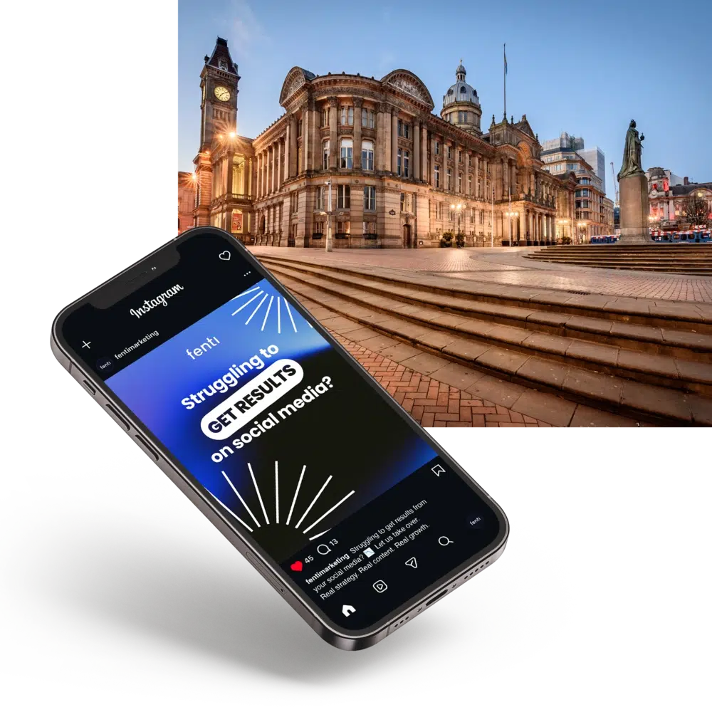 Social media agency Birmingham - Fenti Marketing