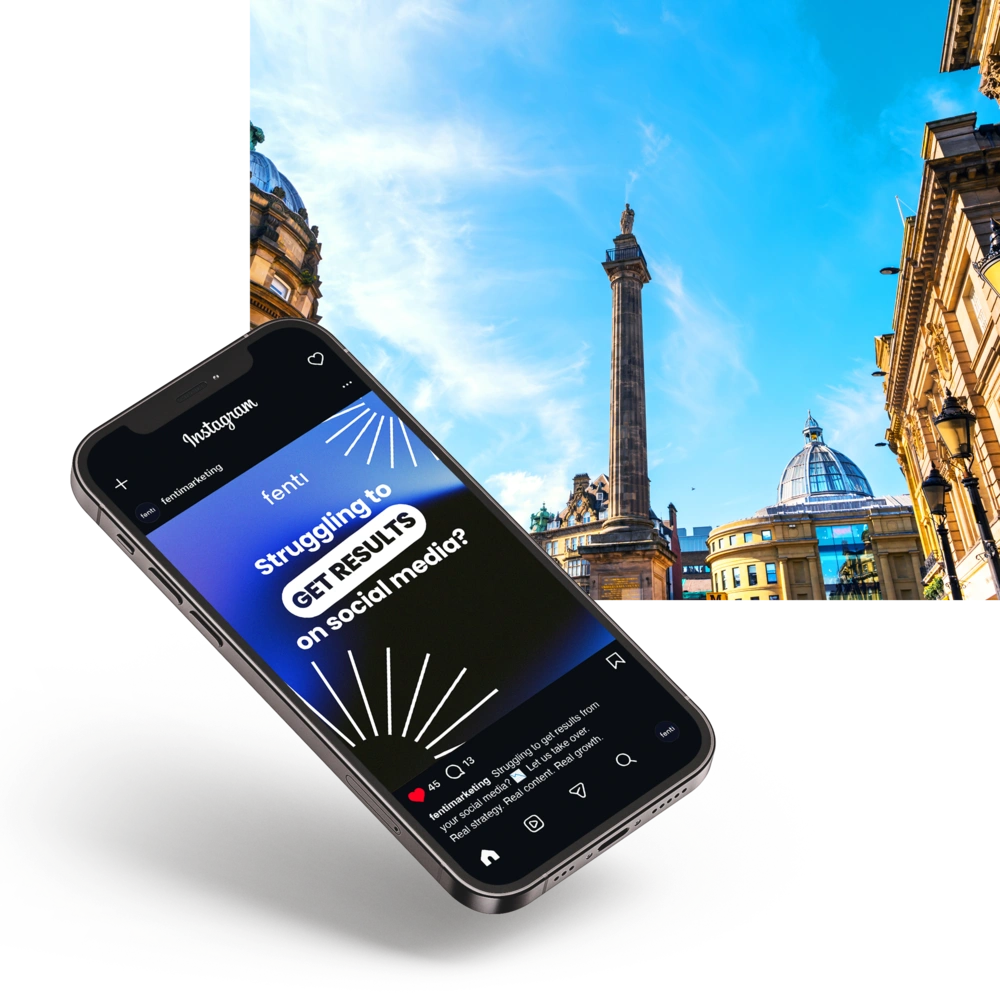 Social media agency Newcastle - Fenti Marketing