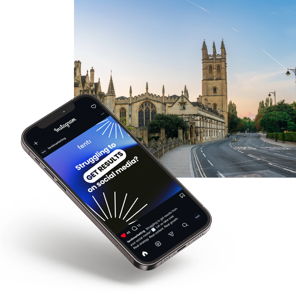 Social media agency Oxford - Fenti Marketing